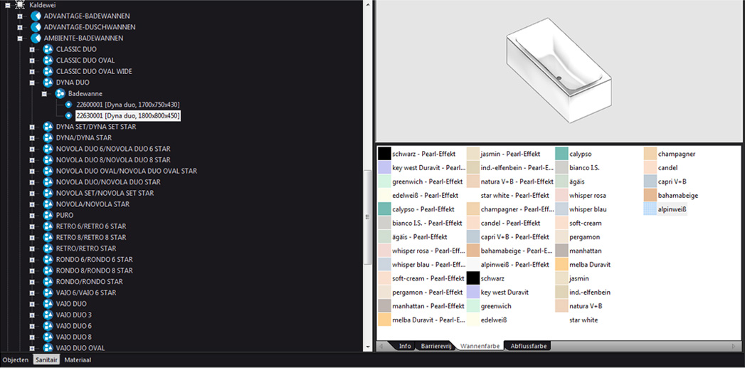 screenshot 3d software badkamerbranche
