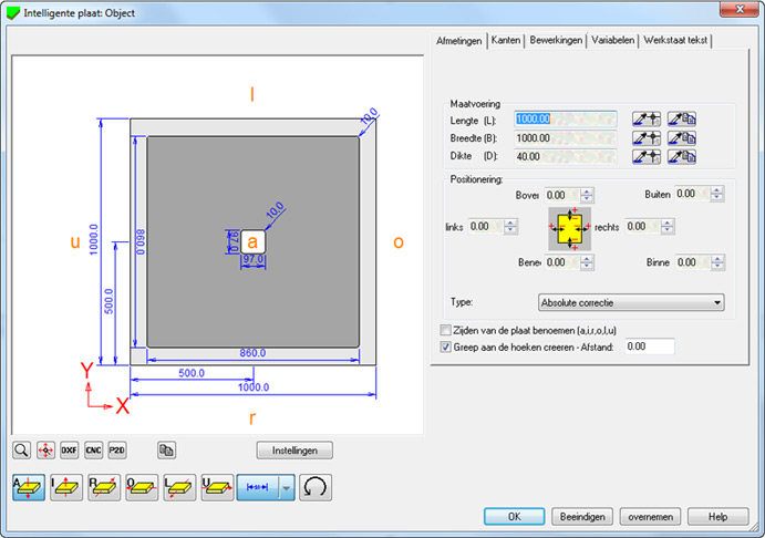 werktekening 3d software natuursteen